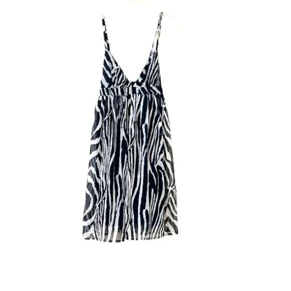 H&M New Zebra Mini Dress S 4 - Picture 6 of 6